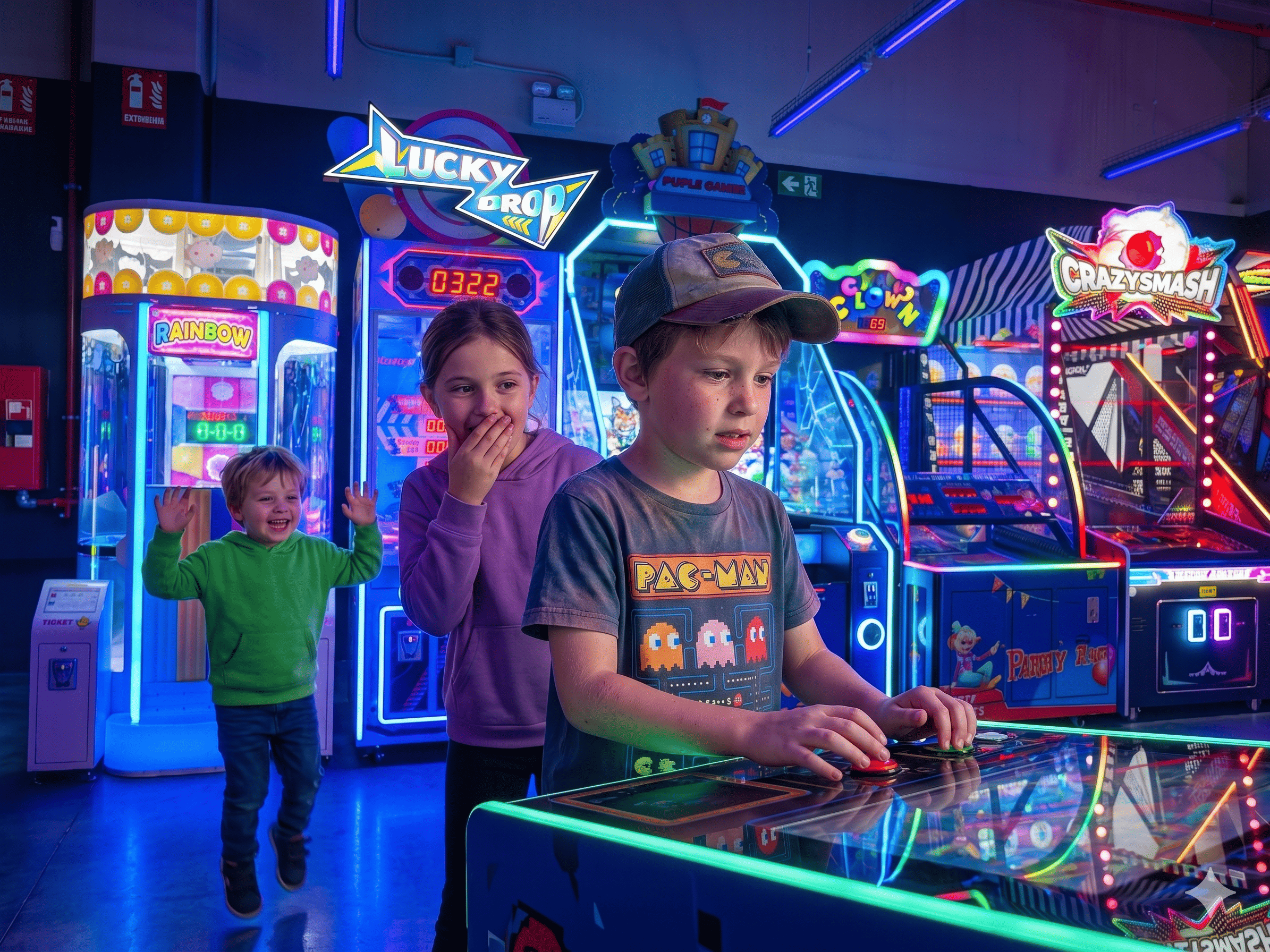 niños jugando cumpleaños